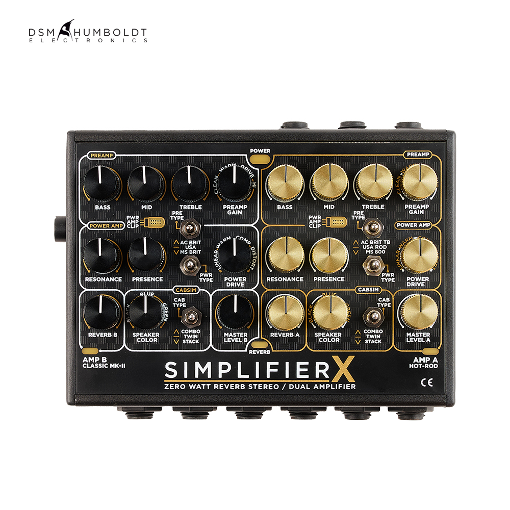 DSM Humboldt 이펙터 SIMPLIFIER X 심플리파이어 앰프/캐비넷 시뮬레이터