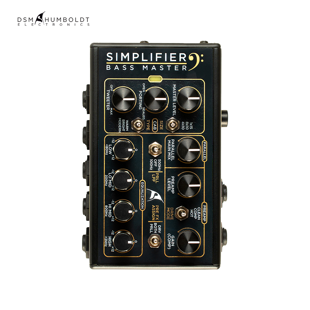 DSM Humboldt 이펙터 SIMPLIFIER 심플리파이어 BASS MASTER 앰프/캐비넷 시뮬레이터