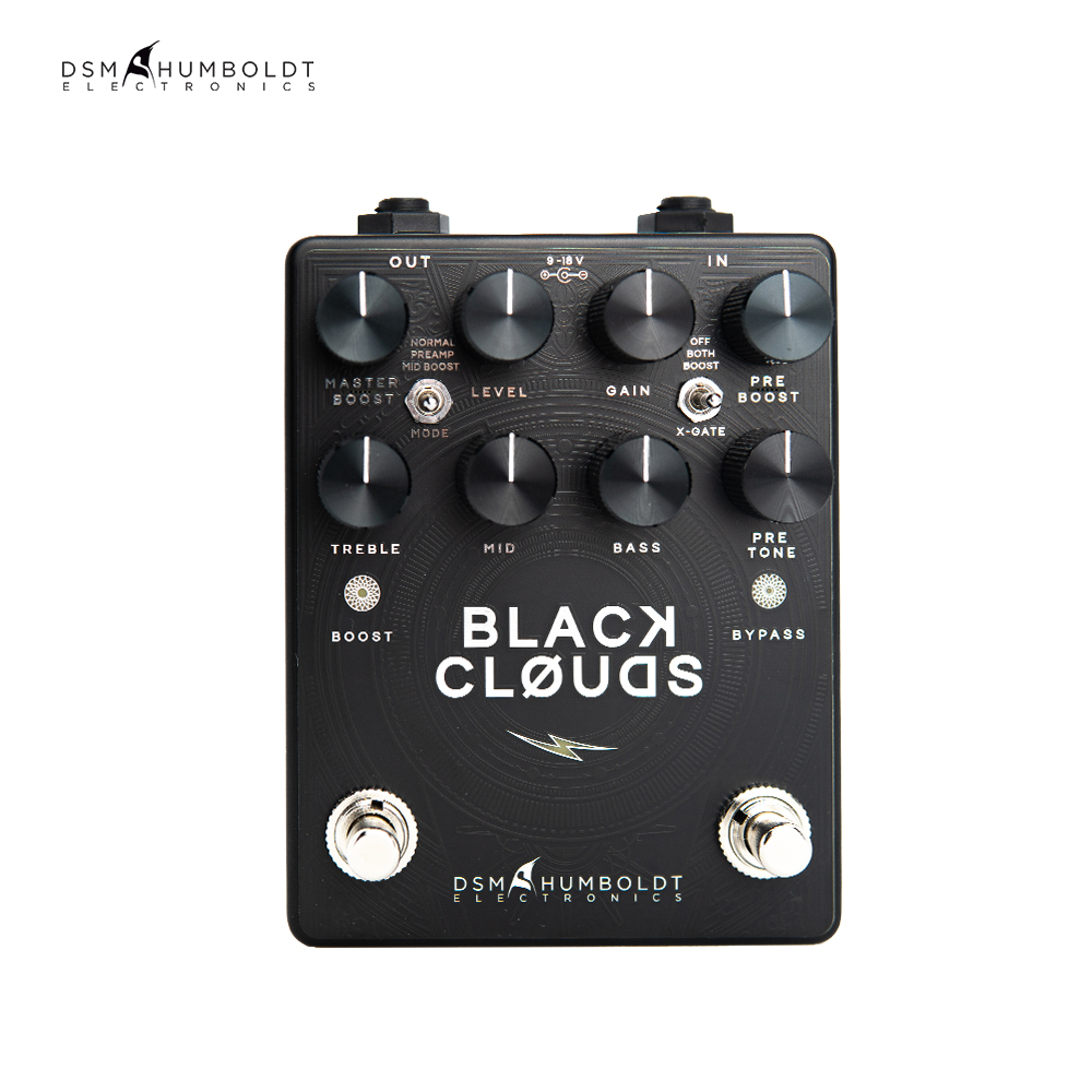 DSM Humboldt Black Clouds 블랙 클라우즈 하이게인 디스토션 부스트 이펙터