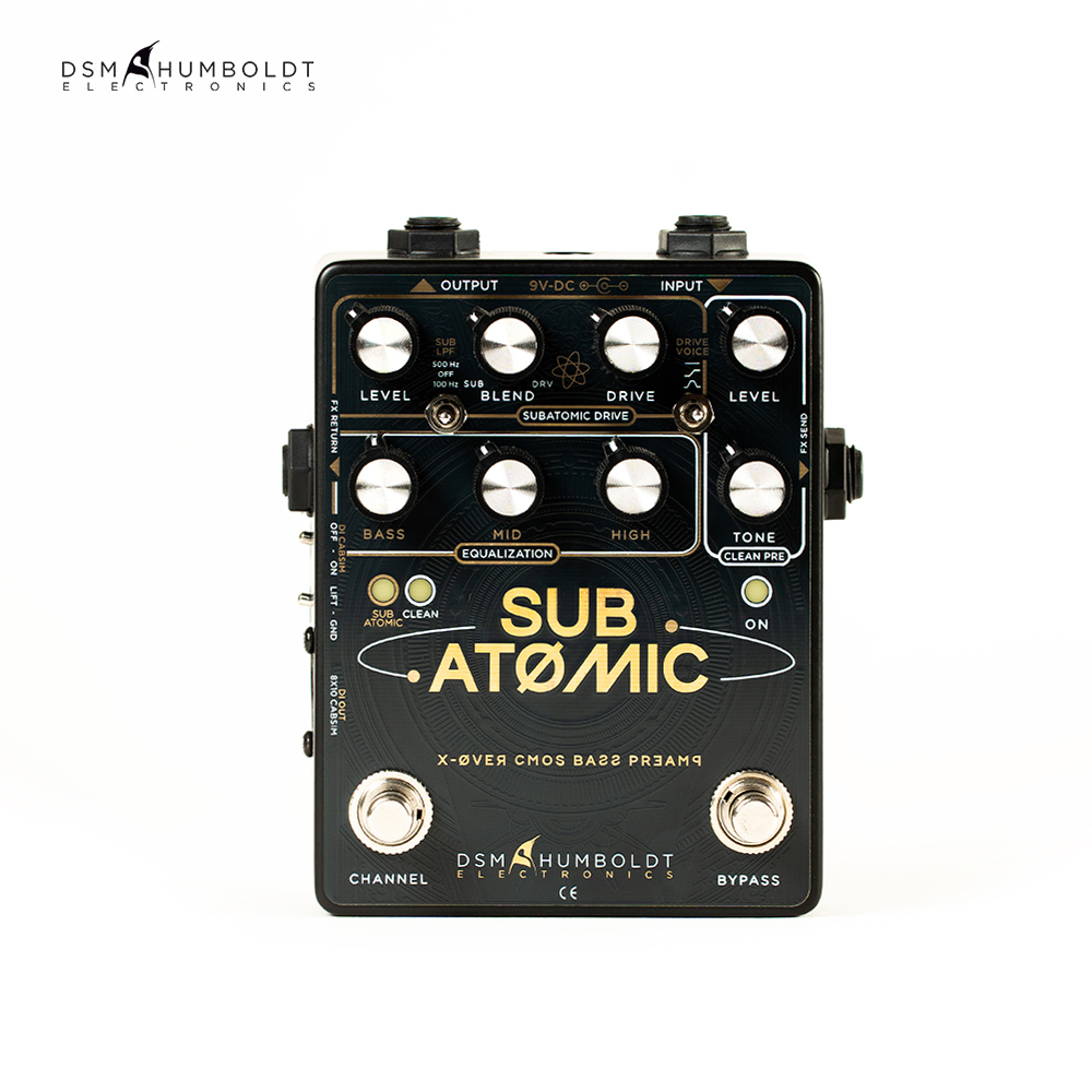 DSM Humboldt Sub Atomic 서브 아토믹 베이스 프리앰프 이펙터