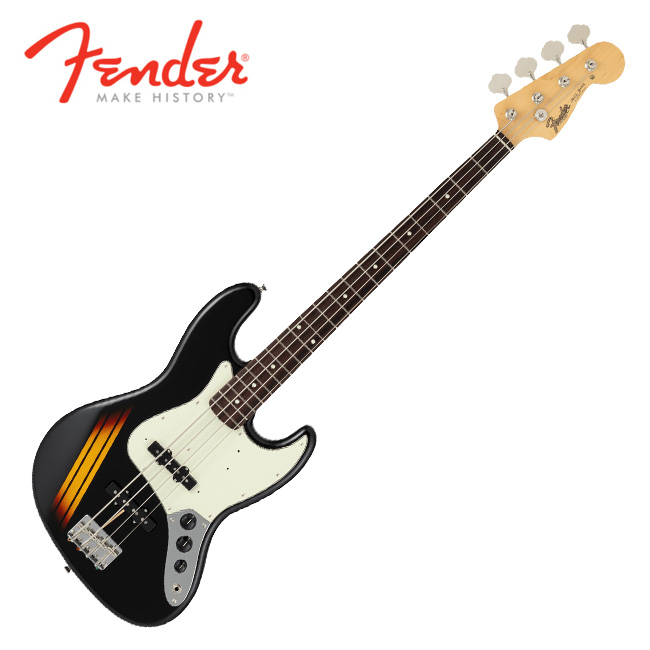 Fender JAPAN TRADNLII 2025 Collection 60s Jazz Bass Black (538-2100-374)