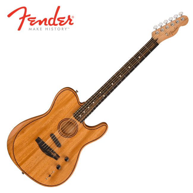 Fender USA American Acoustasonic Telecaster All-Mahogany Natural (097-2013-122)