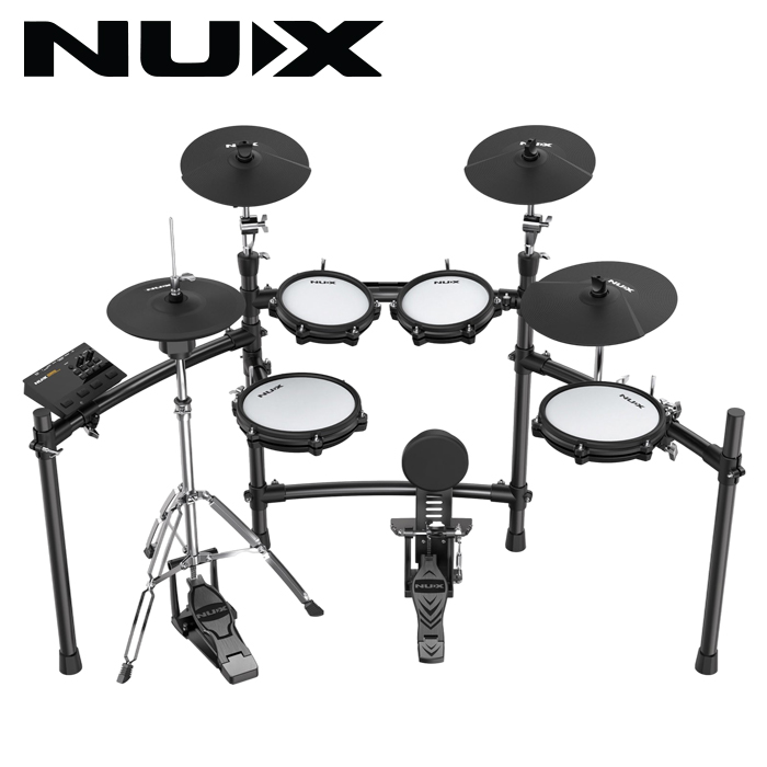 NUX 눅스 전자드럼 DM-310H DIGITAL DRUM 풀패키지 사은품증정 [리얼하이햇스탠드,페달포함]