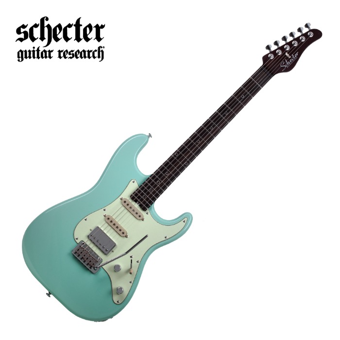 Schecter 일렉기타 NICK JOHNSTON TRADITIONAL HSS 10TH ATOMIC GREEN