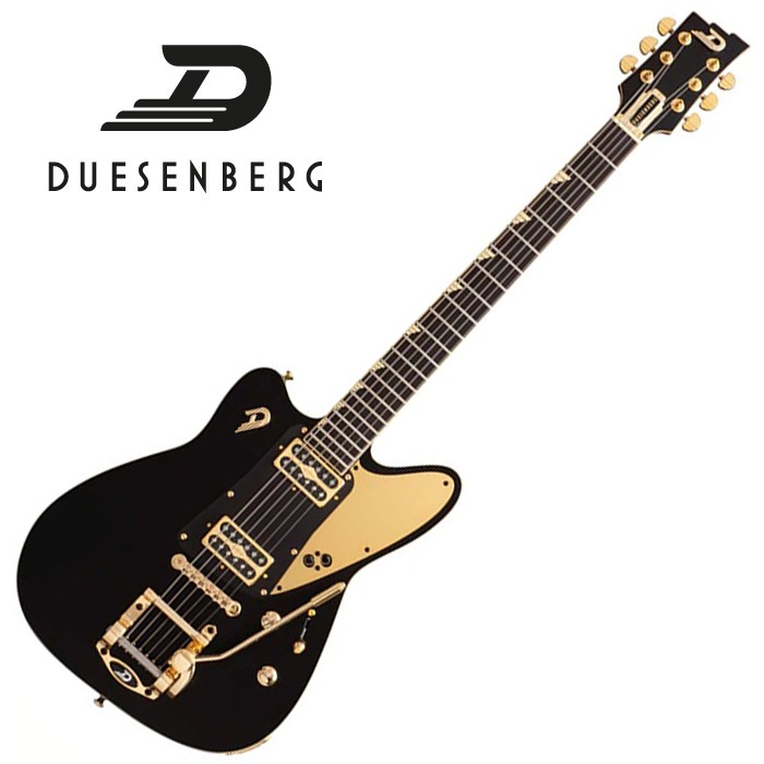 DW Duesenberg 듀센버그 일렉기타 Falken Matte Black & Gold Hardwar