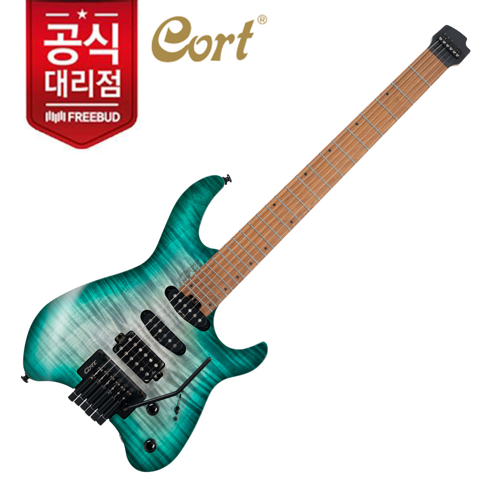 Cort [새학기세일 쿠폰] 콜트기타 Cort 일렉기타 Space G6TR Semi Gloss Lagoon (SGLG)