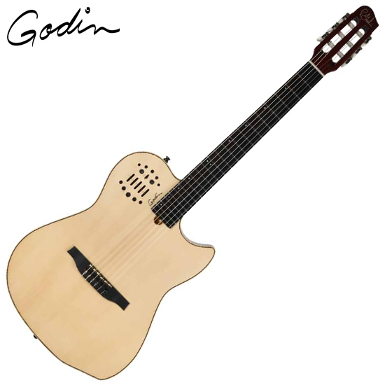 Native Instruments Godin 고딘 전자 클래식 기타 Multiac Nylon String Natural HG SA Electronics (004690)
