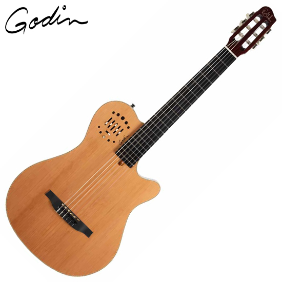 Native Instruments Godin 고딘 전자 클래식 기타 Multiac Grand Concert Deluxe Electronics (049479)