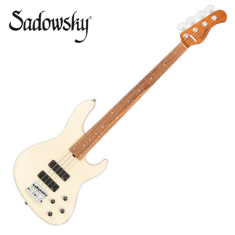 Sadowsky 사도우스키 베이스기타 Metro Express 24 Modern Bass Olympic White SMX24MS4 28M