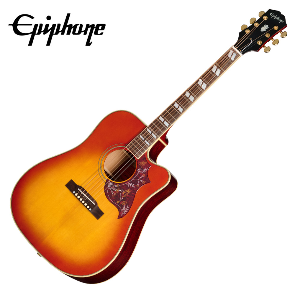 Epiphone 에피폰 Epiphone Inspired By Gibson 통기타 Hummingbird Standard Cherry Sunburst (EIAHBSCSGH1)