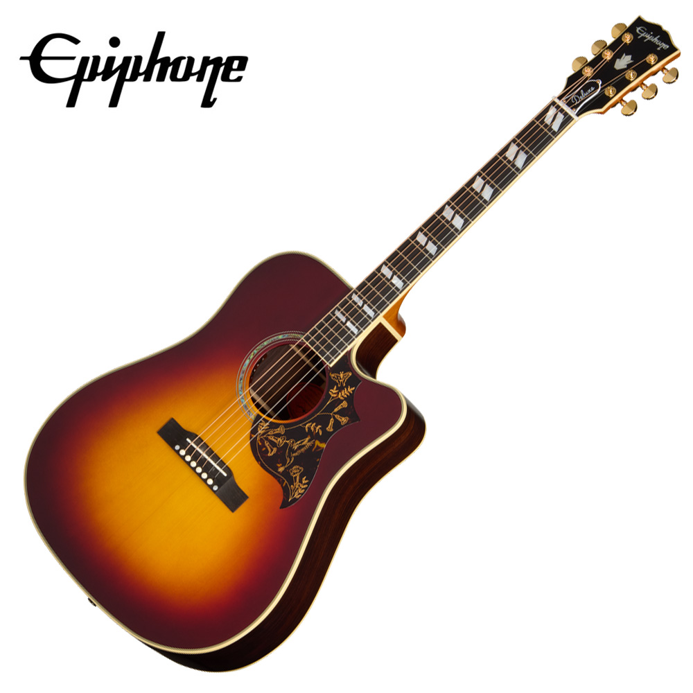Epiphone 에피폰 Epiphone 통기타 Hummingbird Deluxe EC Autumn Burst (ECHBDECABGH1)