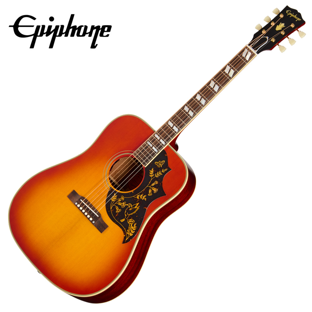 Epiphone [5월세일 쿠폰] 에피폰 Epiphone 통기타 1960 Hummingbird Reissue Heritage Cherry Sunburst (ECHBR0HSGH1)