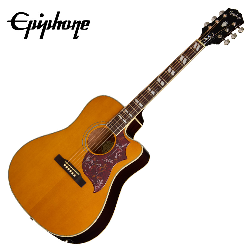 Epiphone 에피폰 Epiphone 통기타 Hummingbird Studio EC Antique Natural (EASHCANNH1)