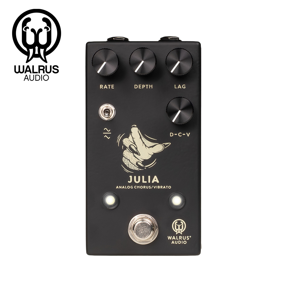 Walrus Audio Black Variants 시리즈 Walrus Audio 이펙터 Julia V2 / 코러스 & 비브라토 페달