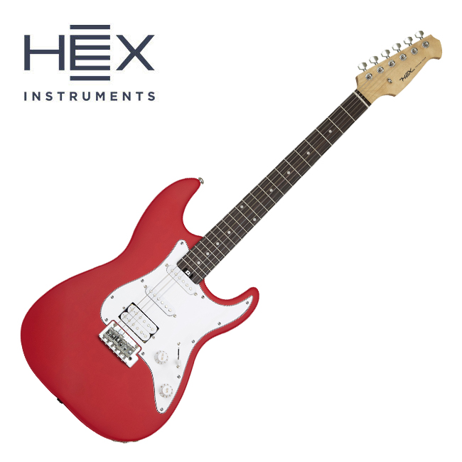 Universal Audio [5월세일 쿠폰] 헥스 HEX 일렉기타 E100 Standard S/GR (Guava Red Satin)
