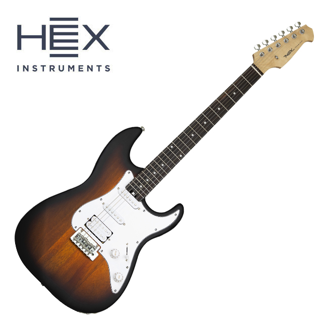헥스 HEX 일렉기타 E100 Standard S/SB (Sunburst Satin)
