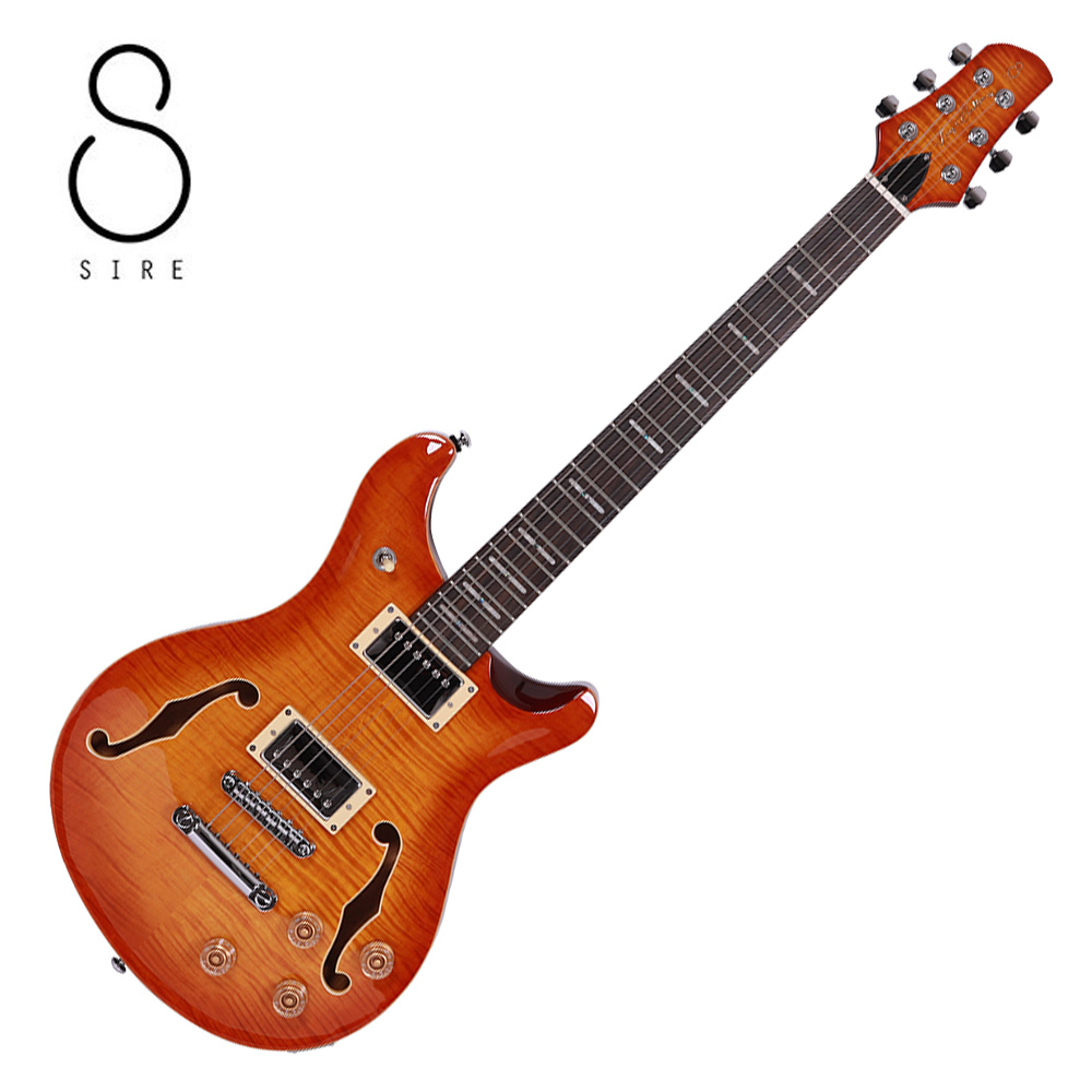 Sire [5월세일 쿠폰] SIRE 사이어 일렉기타 Larry Carlton Q7 Hollow Amber Burst