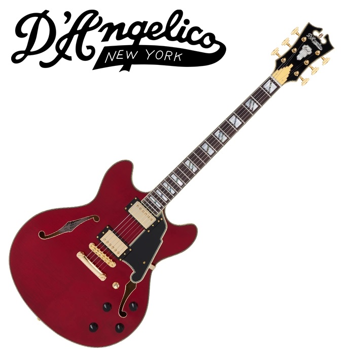 D.Angelico 디안젤리코 일렉기타 Excel DC Trans Cherry