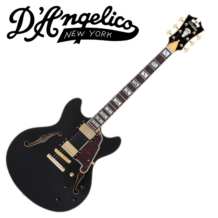 D.Angelico 디안젤리코 일렉기타 Excel DC Solid Black