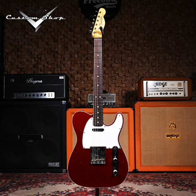 Fender 본사매장 입고! 문의 가능! Fender USA Custom Shop LTD 1960 Telecaster Custom Journeyman Relic Candy Apple Red (923-1017-066)