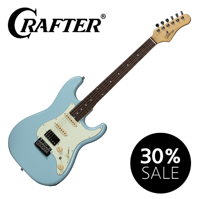 Crafter 크래프터 역대급 파격 세일! CRAFTER 크래프터 일렉기타 Charlotte M Day Blue