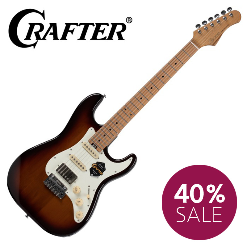 Crafter 크래프터 역대급 파격 세일! CRAFTER 크래프터 일렉기타 Modern Seoul II MN Tobacco Sunburst