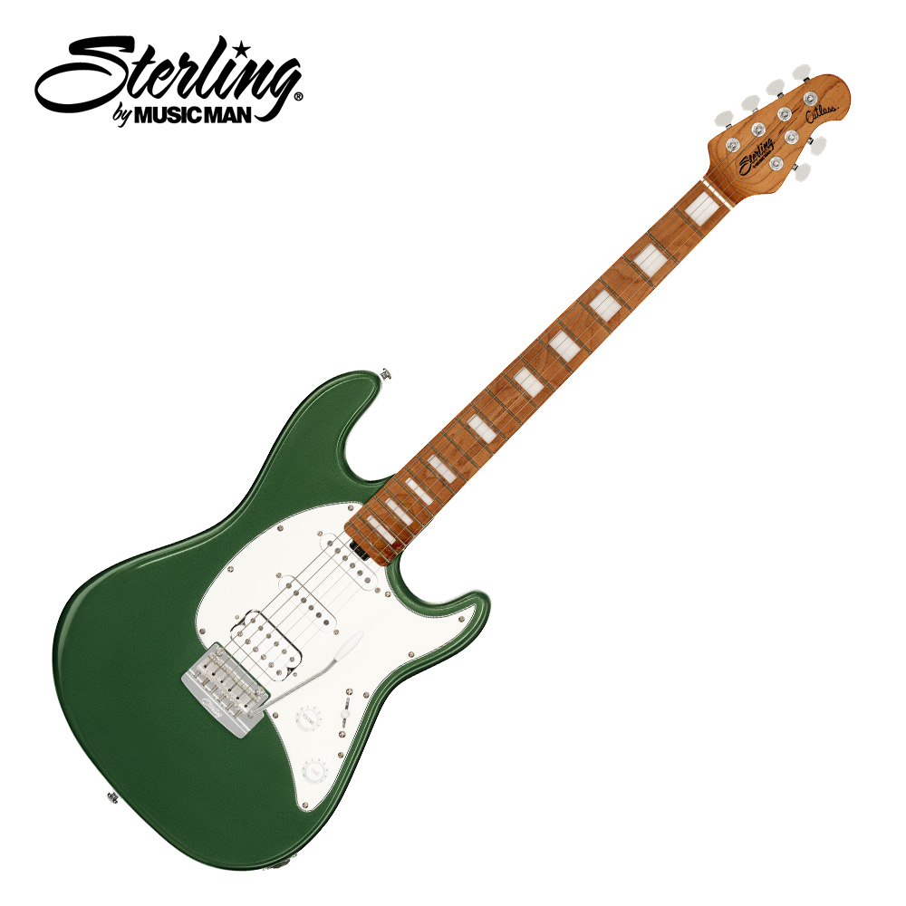 Music Man Sterling by MusicMan 일렉기타 Cutlass Plus Charging Green (ST-CT50XHSS-CHG-M2-C)