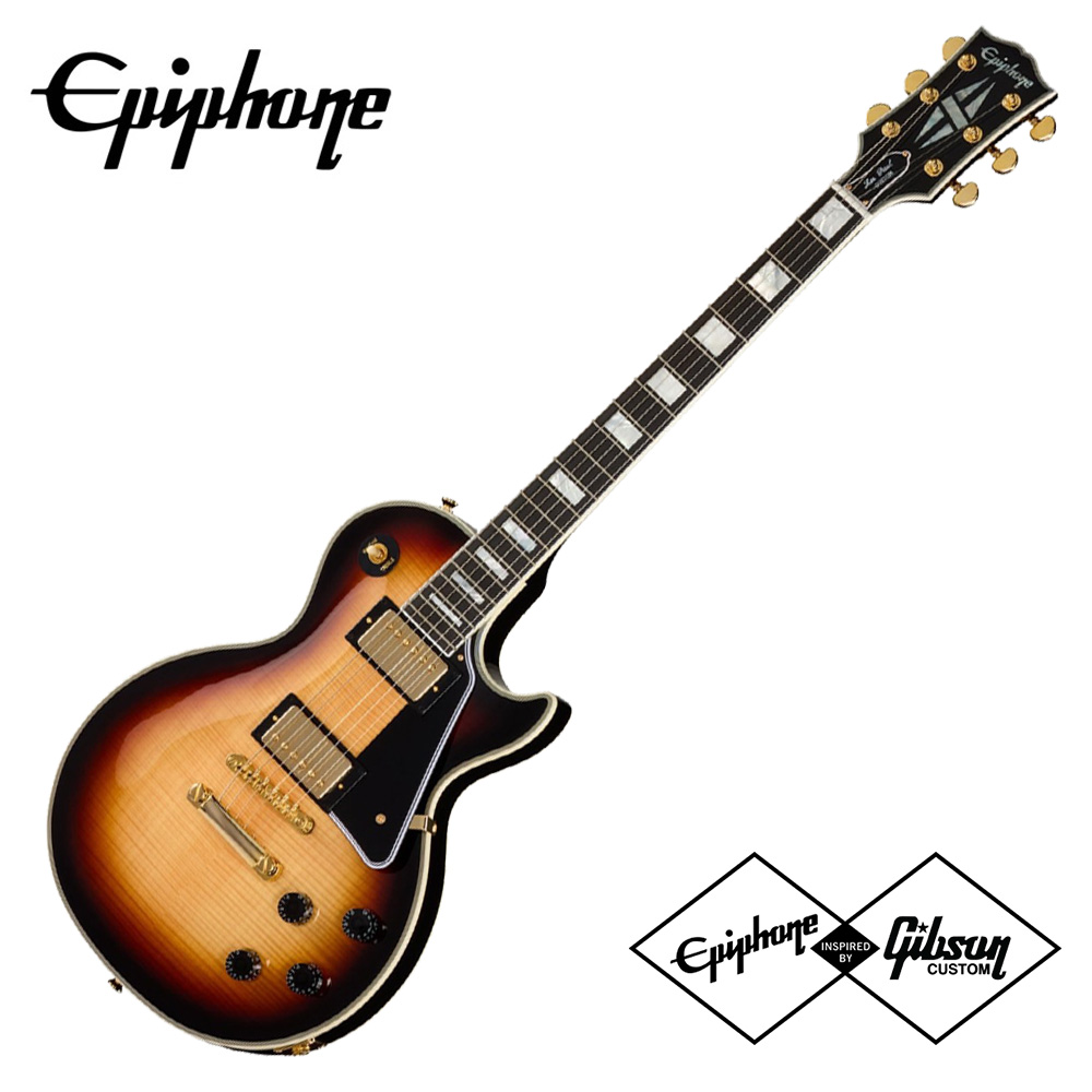 Epiphone Inspired Gibson 에피폰 일렉기타 Les Paul Custom Sedona Burst (ECLPCSDGH)