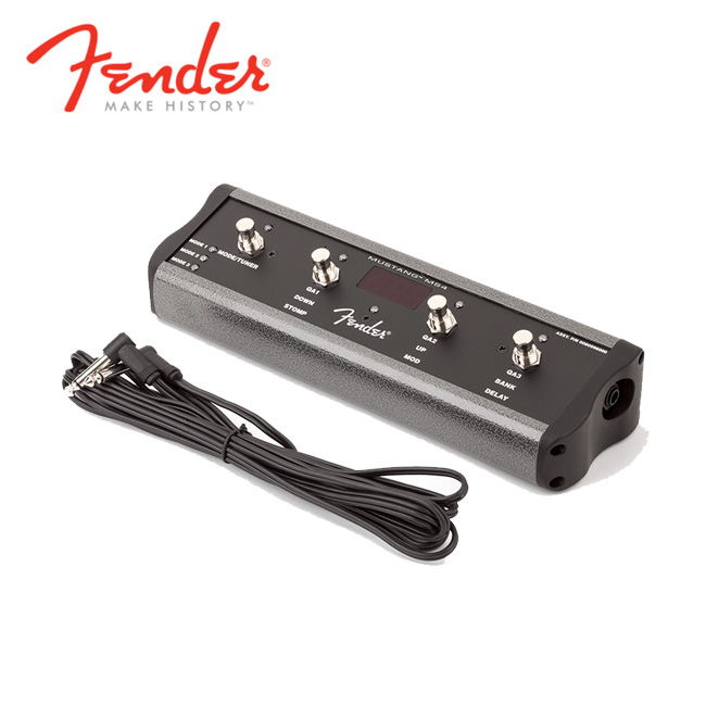 Fender 펜더 머스탱 앰프 풋스위치 4-Button MS4 Footswitch Mustang Series Amplifiers (008-0996-000)
