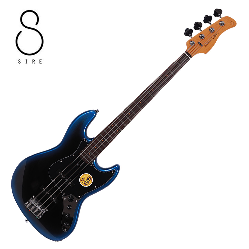 Blue Microphones NEW GENERATION!! SIRE 사이어 베이스기타 Marcus Miller V3 NewGen 4st (Midnight Blueburst)