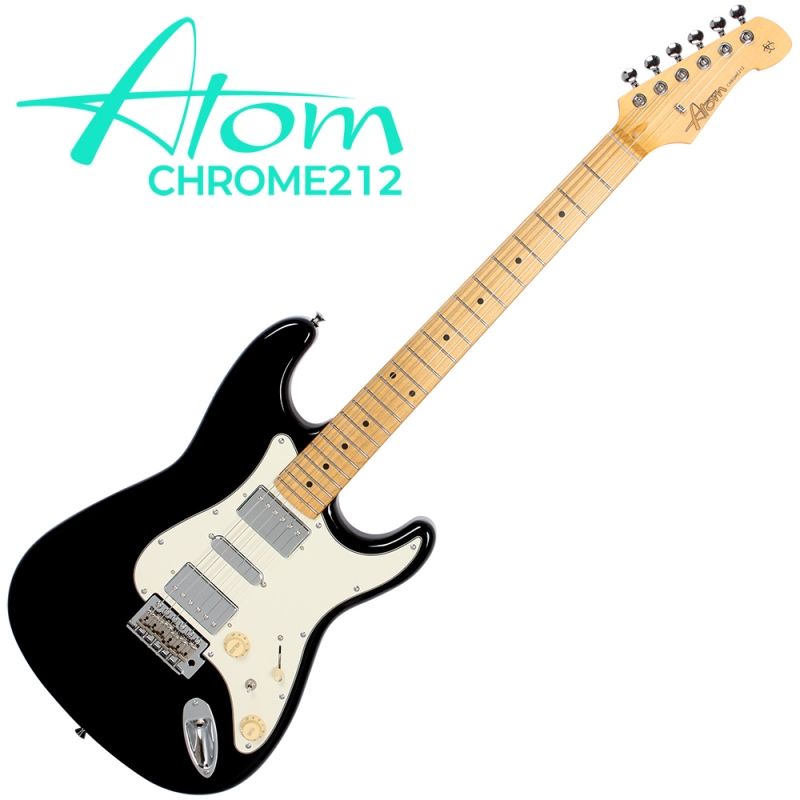 Atom 아톰 일렉기타 Chrome212 Black