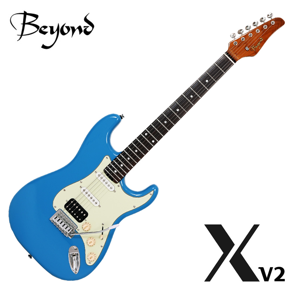 Blue Microphones Beyond 비욘드 일렉기타 Classic Standard-X V2 RW (Miami Blue)