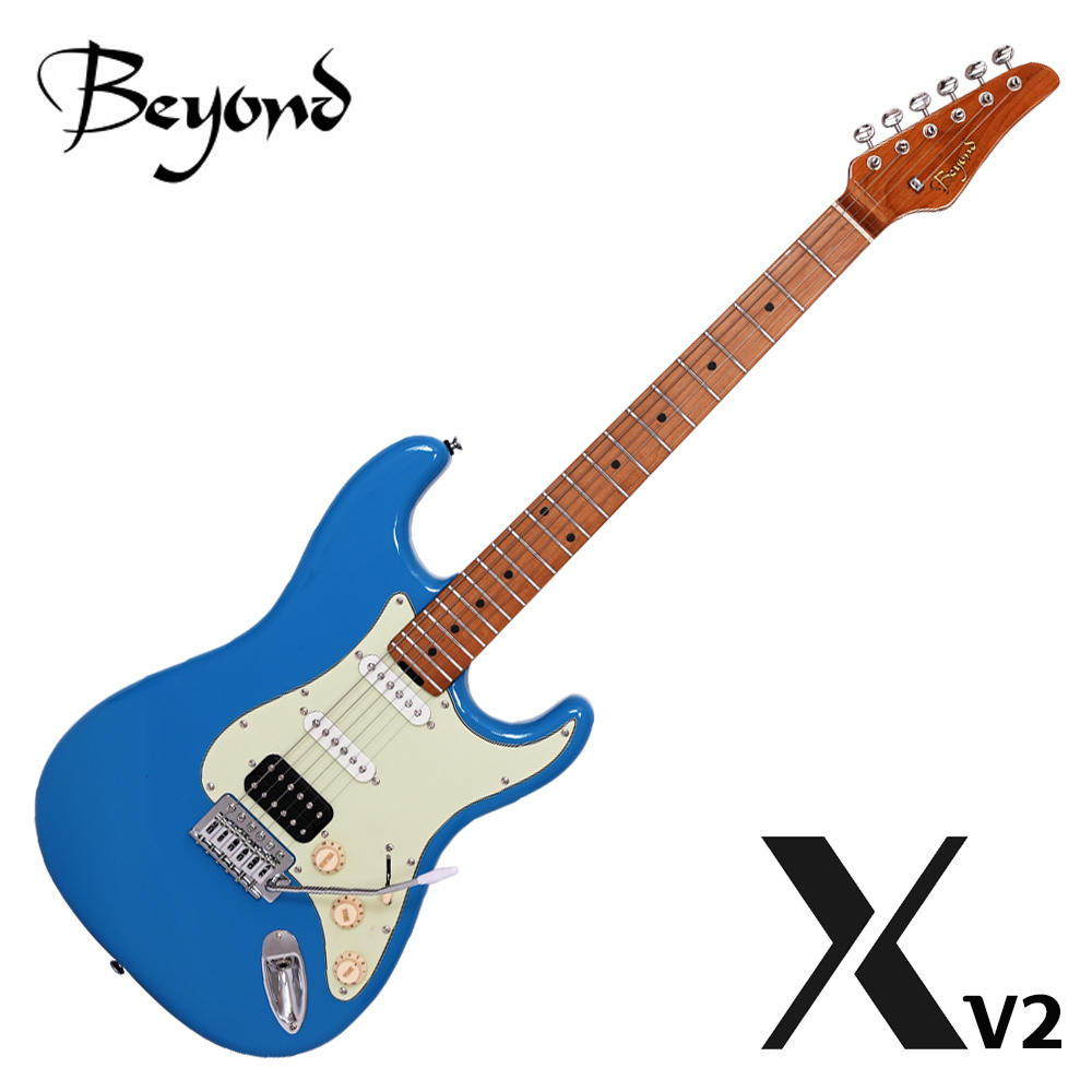 Blue Microphones Beyond 비욘드 일렉기타 Classic Standard-X V2 MN (Key West Blue)