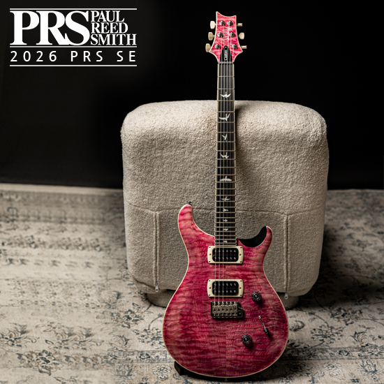 Custom PRS SE 2026 출시! PRS SE 2026 일렉기타 Custom 24 Quilt LTD Black Gold Sunburst