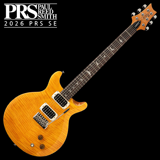 PRS SE 2026 출시! PRS SE 2026 일렉기타 Santana Santana Yellow