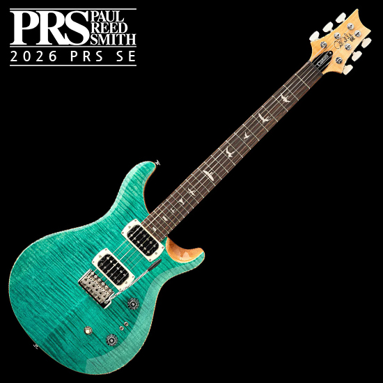 Custom PRS SE 2026 출시! PRS SE 2026 일렉기타 Custom 24-08 Turquoise