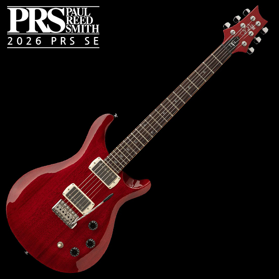 PRS SE 2026 출시! PRS SE 2026 일렉기타 DGT Standard (David Grissom SIG) Vintage Cherry