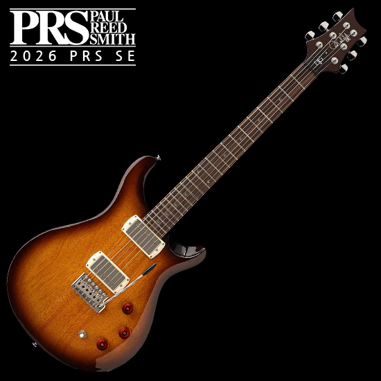 PRS SE 2026 출시!  PRS SE 2026 일렉기타 DGT Standard (David Grissom SIG) McCarty Tobacco Sunburst