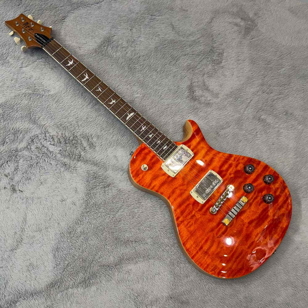Orange [부산 전시 특가] 2025 PRS 출시! PRS SE 2025 일렉기타 McCarty 594 Quilt - LTD Ver.2 - Blood Orange