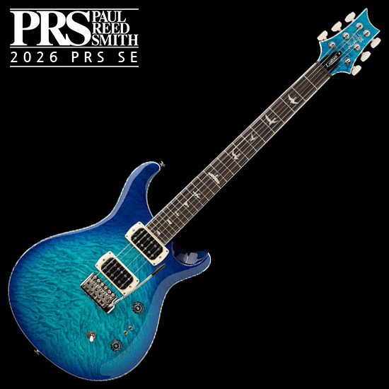 Custom [세일위크 쿠폰] PRS SE 2026 일렉기타 Custom 24-08 Quilt Lake Blue