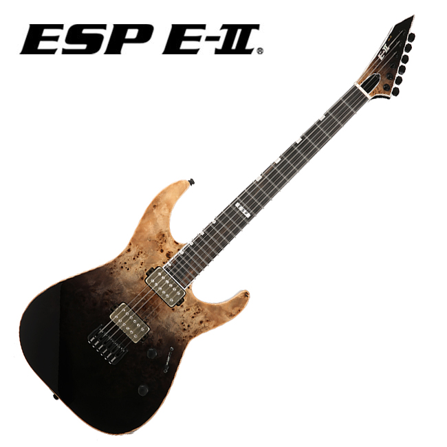 ESP E-II [세일페스타 쿠폰] LTD 일렉기타 E-II M-II NT BM (Black Natural Fade)
