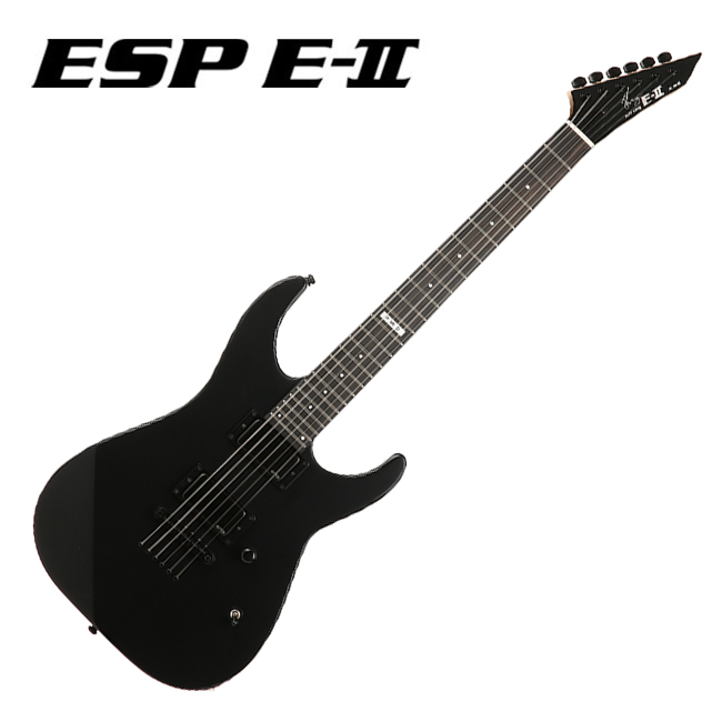 Edwards [세일페스타 쿠폰] EDWARDS 에드워즈 일렉기타 E-II Jeff Ling JL M-II (Black Satin) 제프 링 시그니처