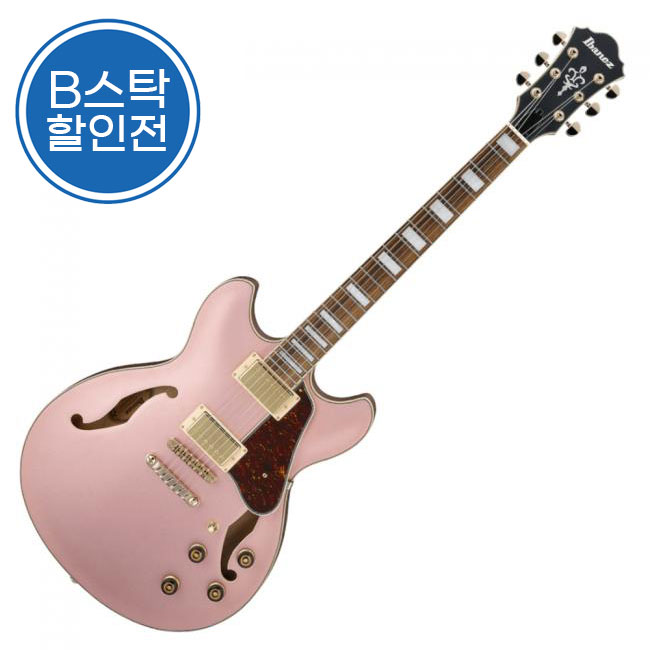 Ibanez B스탁 초특가 찬스! Ibanez 아이바네즈 일렉기타 AS73G / Rose Gold Metallic Flat