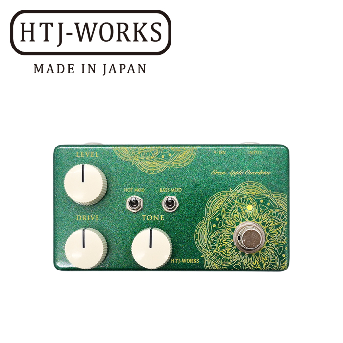 HTJ-WORKS 이펙터 Green Apple Overdrive (오버드라이브 페달)