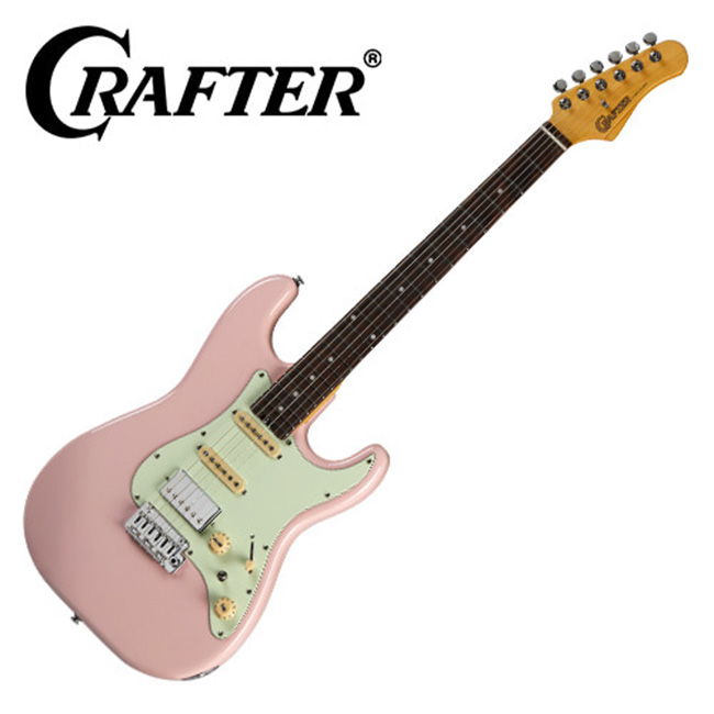CRAFTER 크래프터 일렉기타 Silhouette RW Pink