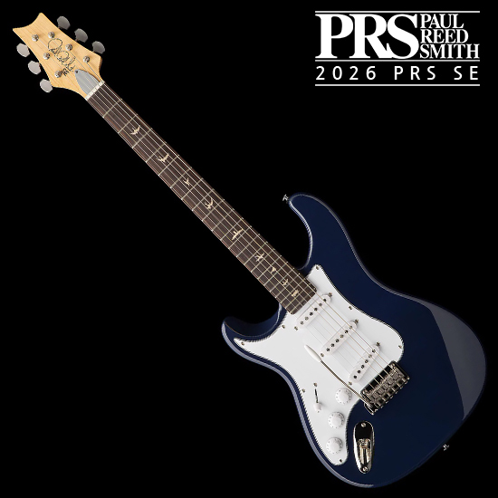 Blue Microphones [세일페스타 쿠폰] PRS SE 2026 출시! PRS SE 2026 일렉기타 Silver Sky (John Mayer SIG) RW Trad Blue Lefty 왼손기타