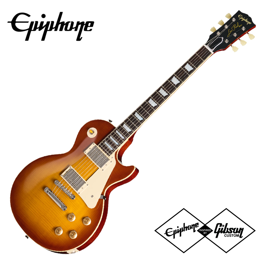 Epiphone [세일페스타 쿠폰] Epiphone Inspired Gibson 에피폰 일렉기타 1959 Les Paul Standard Reissue Golden Puppy Burst (ECLPR9GPNH1)