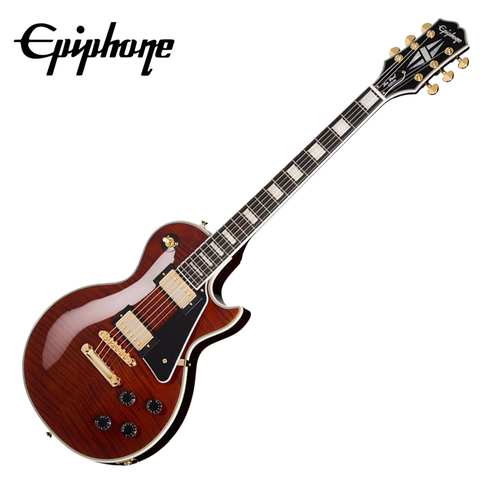 Epiphone 에피폰 일렉기타 Les Paul Custom Figured Root Beer (EILPCFROGH3)