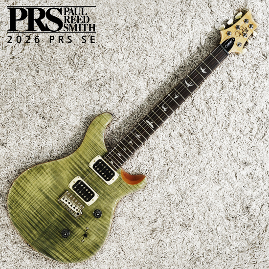 Custom PRS SE 2026 일렉기타 Custom 24 Trampas Green Special Run