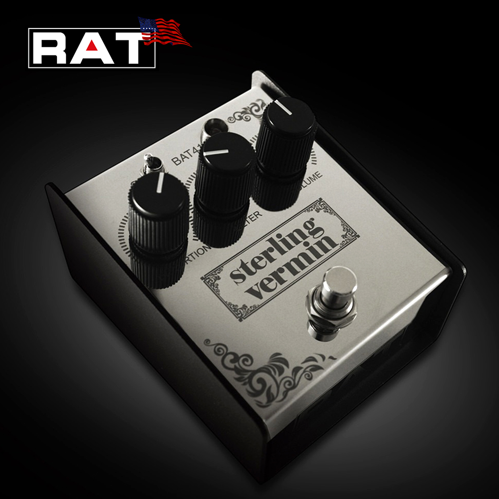 [Hade-made in USA 커스텀 RAT 페달] ProCo 이펙터 Sterling Vermin RAT 디스토션 페달